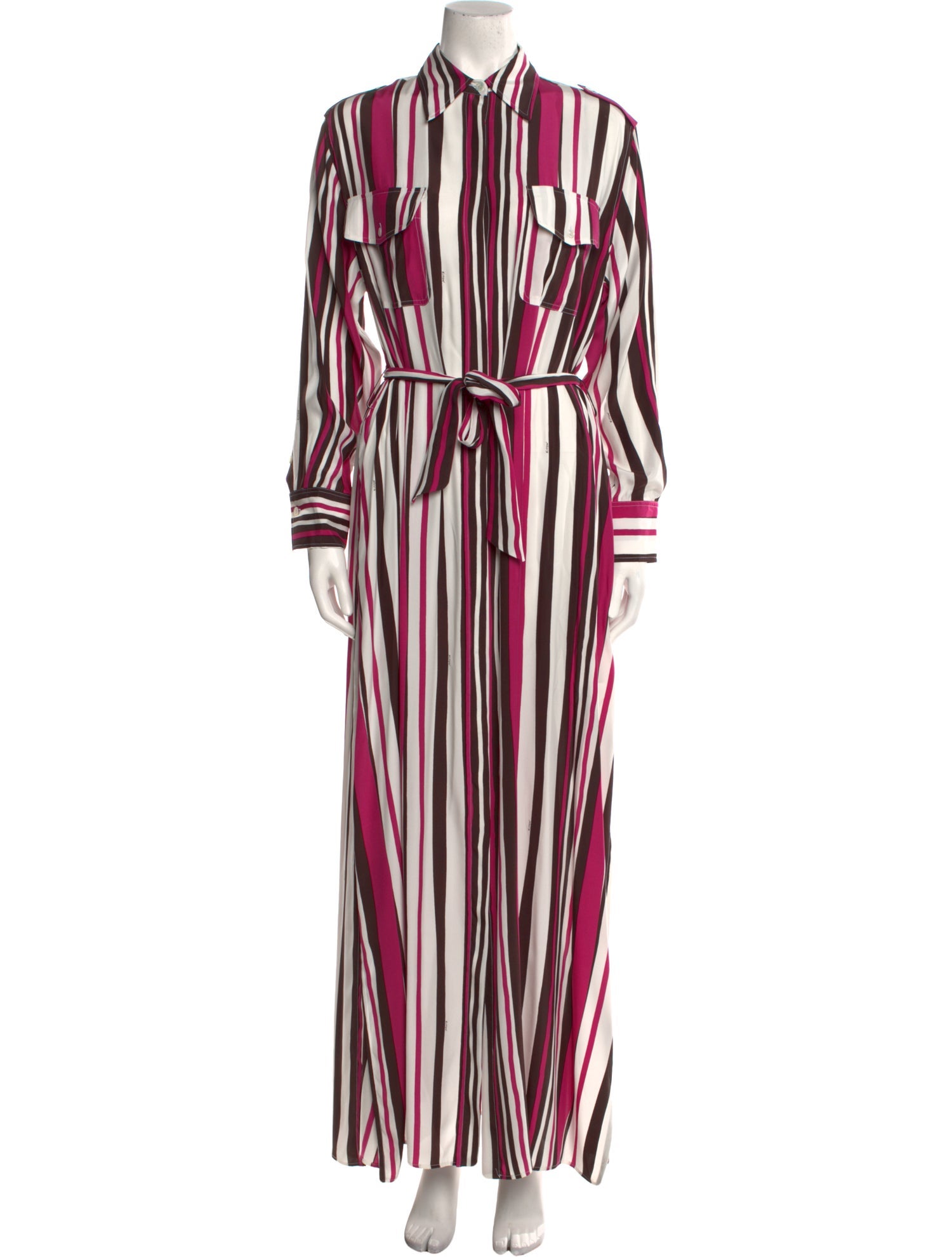 Kiton Silk Long Dress w/ Tags