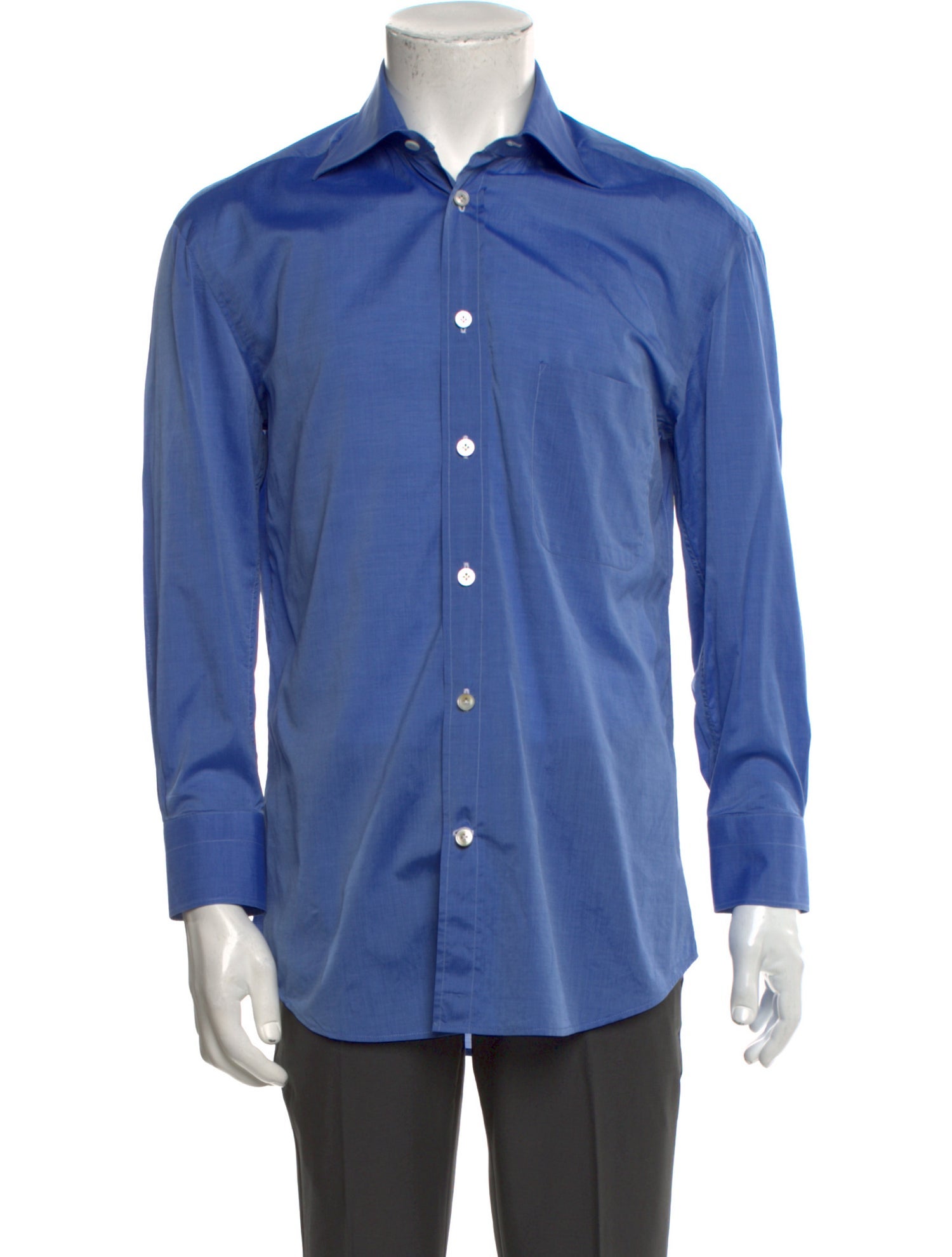 Kiton Long Sleeve Dress Shirt