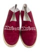 Kiton Suede Graphic Print Espadrilles