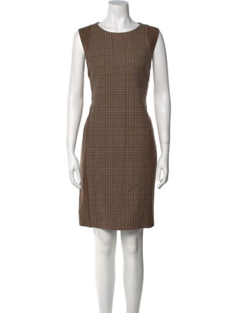 Kiton Wool Knee-Length Dress
