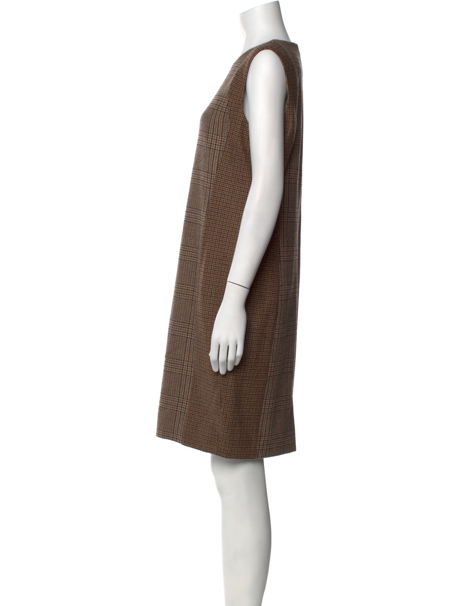Kiton Wool Knee-Length Dress