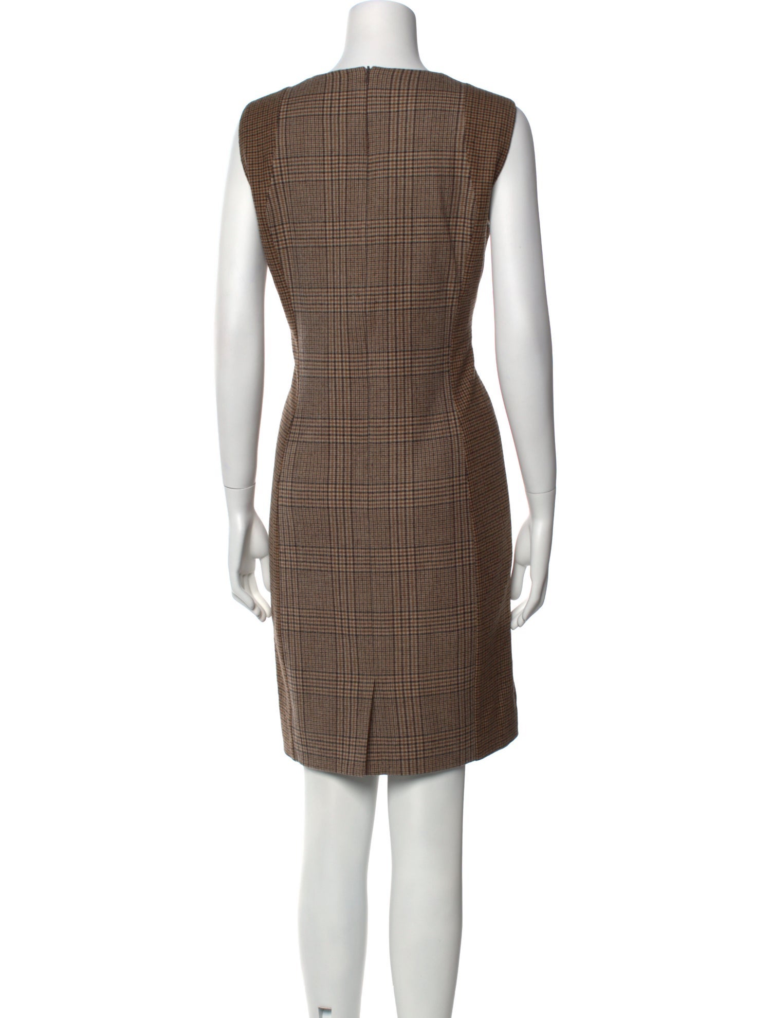 Kiton Wool Knee-Length Dress