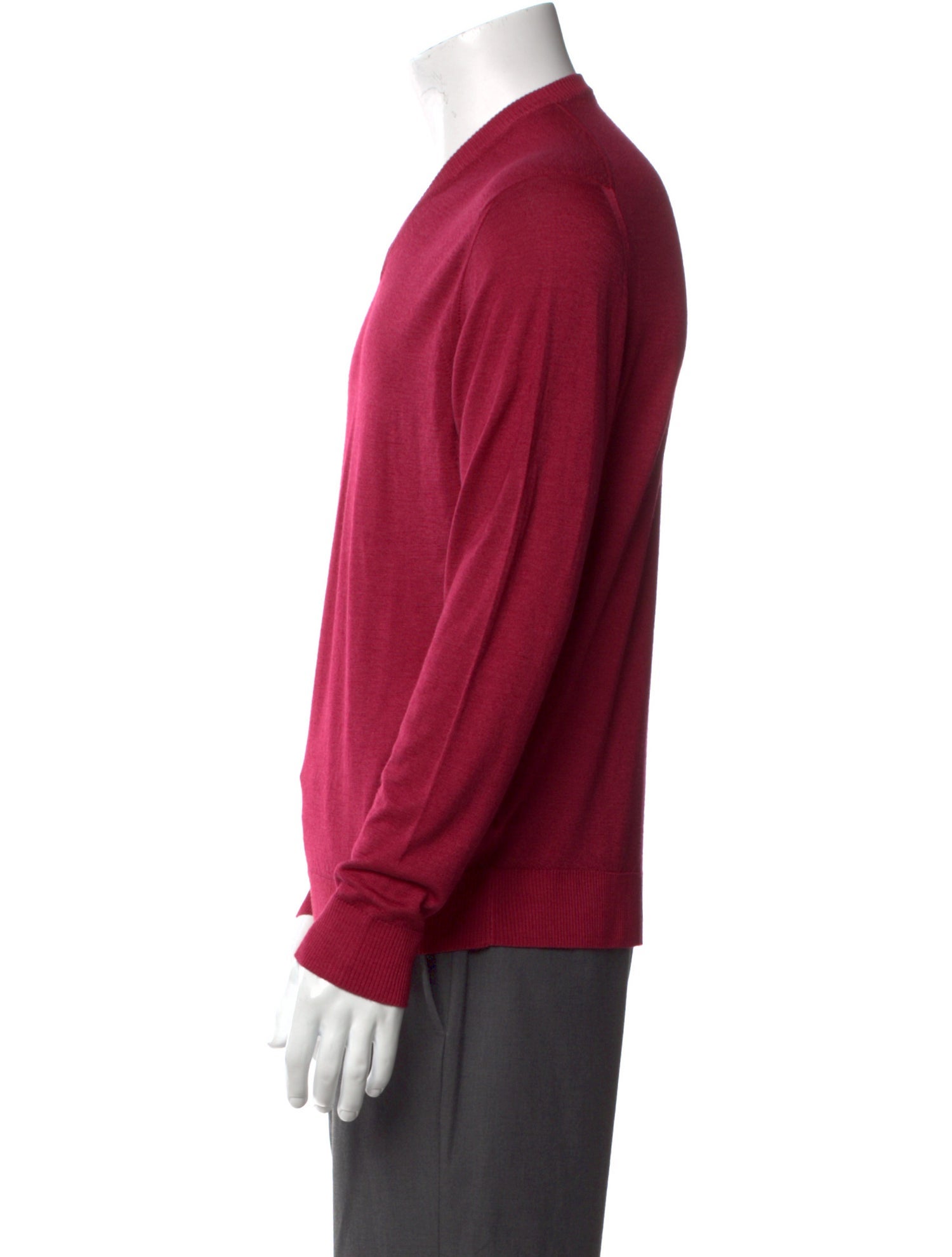 Kiton Wool V-Neck Pullover