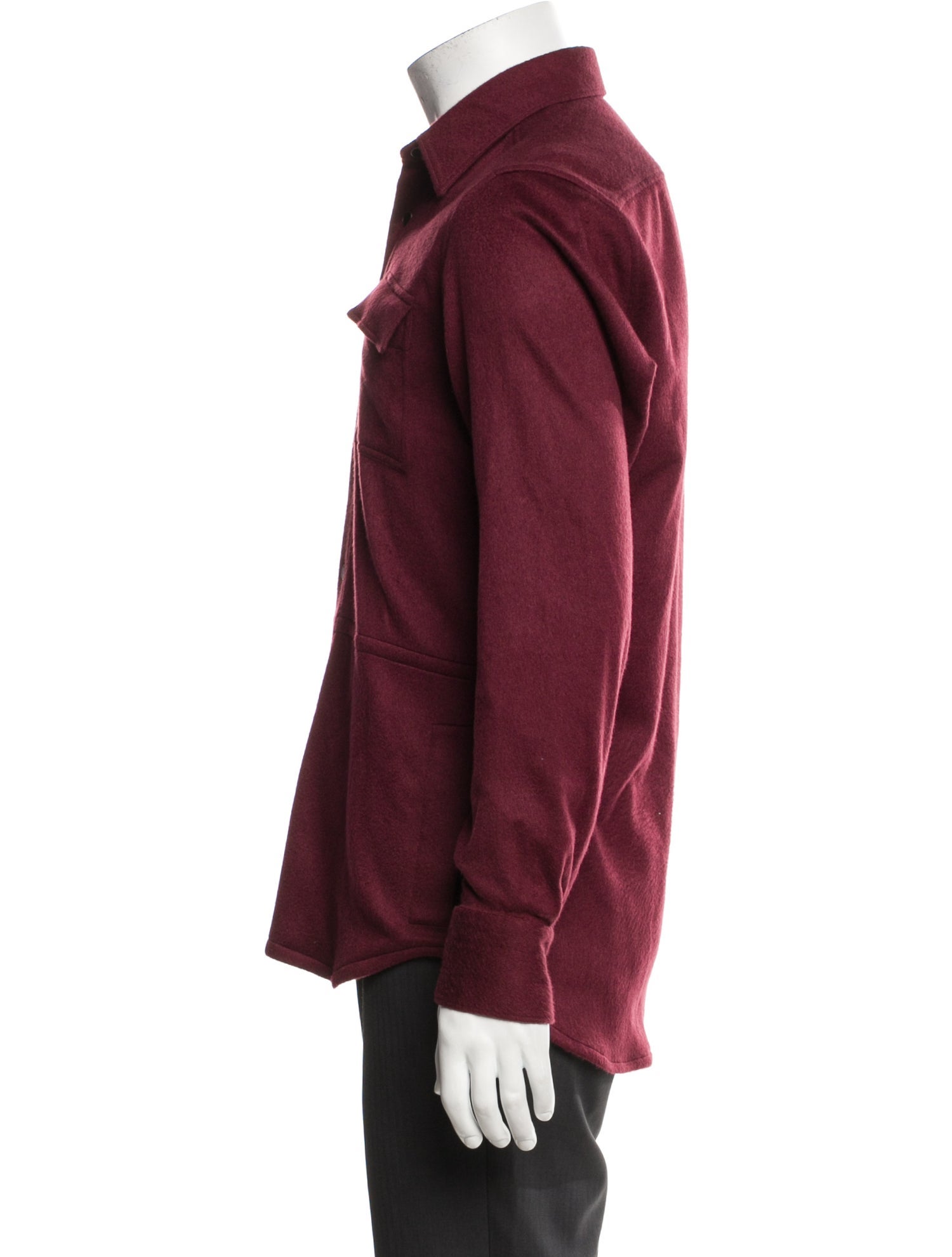 Kiton Cashmere Long Sleeve Shirt