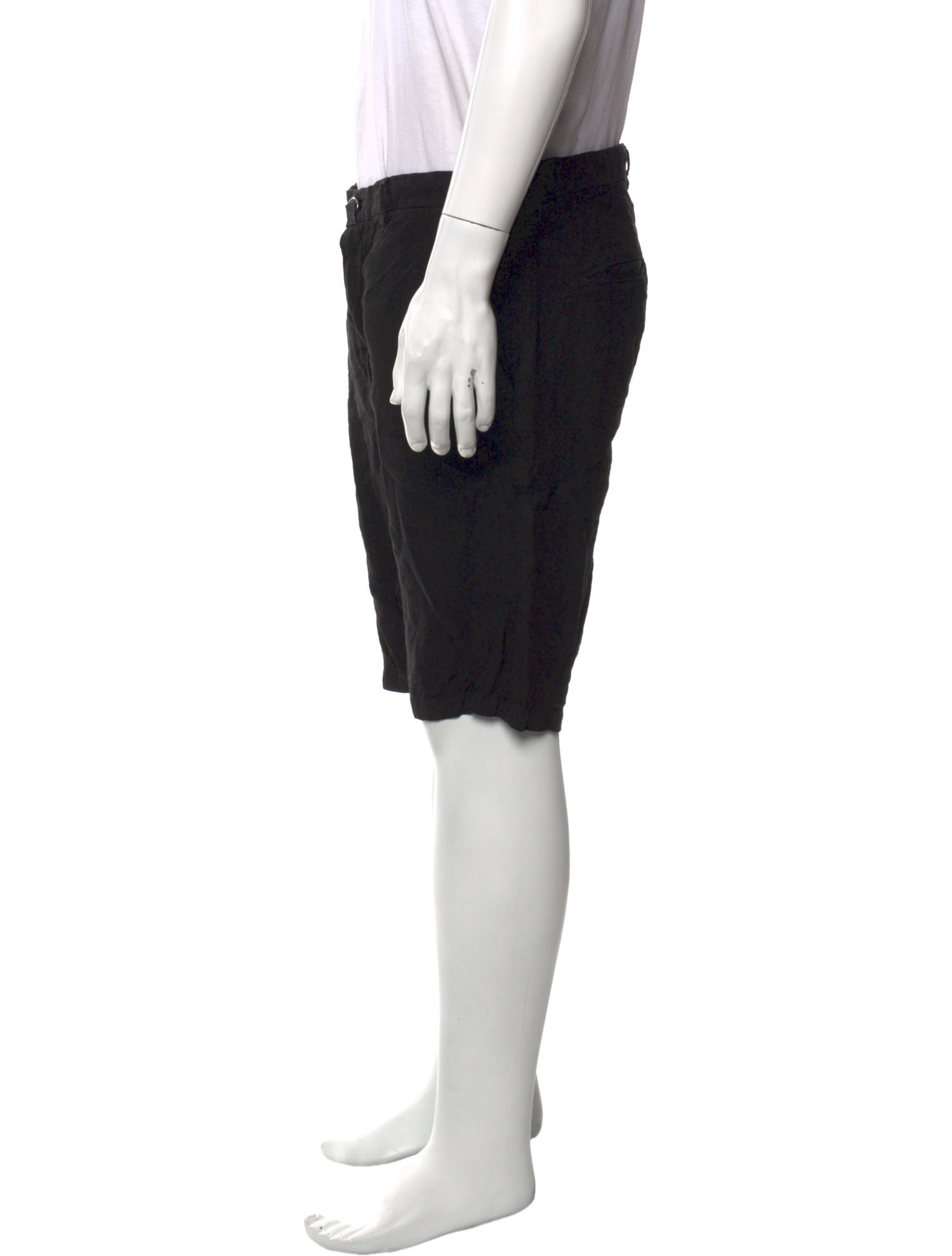 Kiton Linen Jogger Shorts