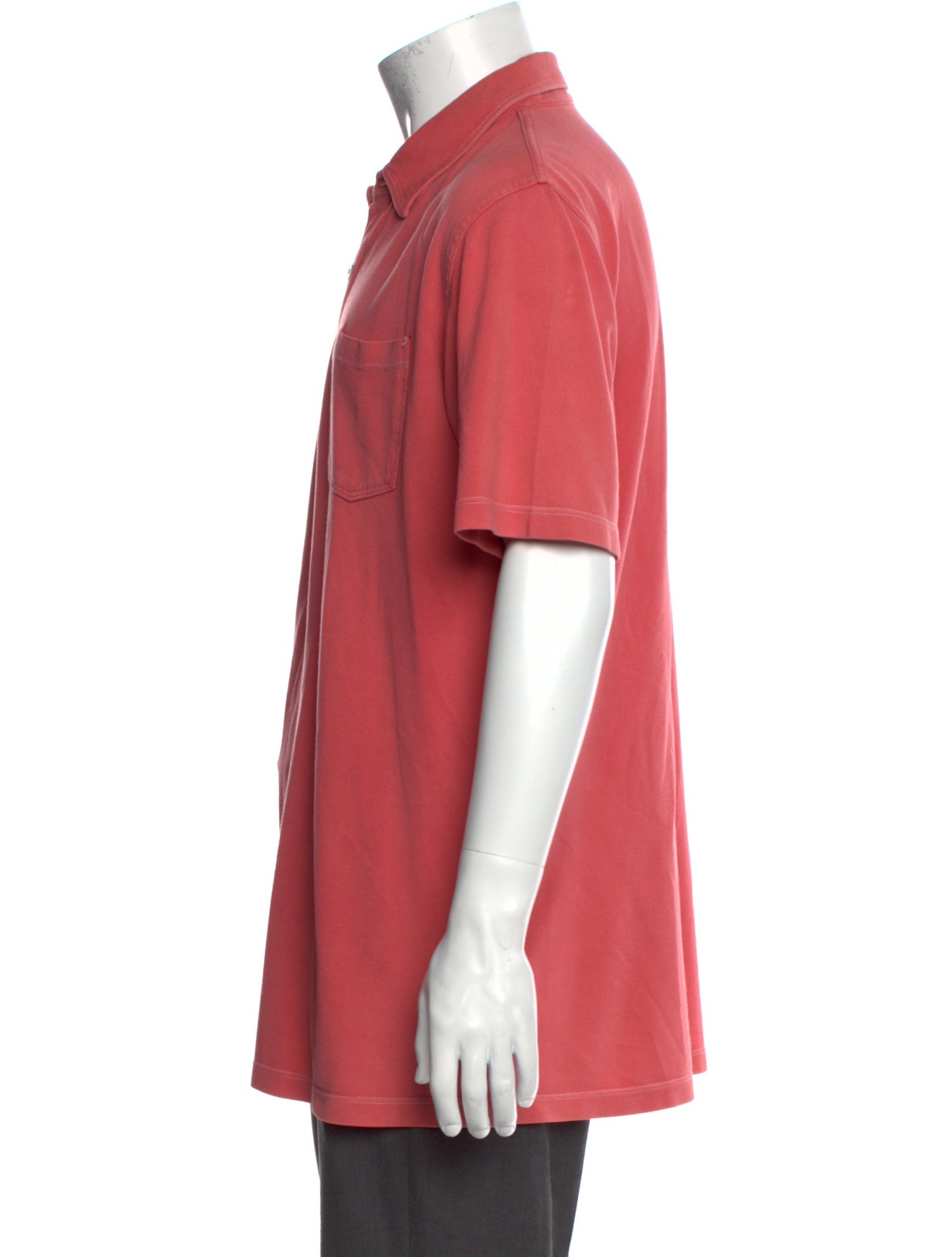 Kiton Collar Short Sleeve Polo Shirt