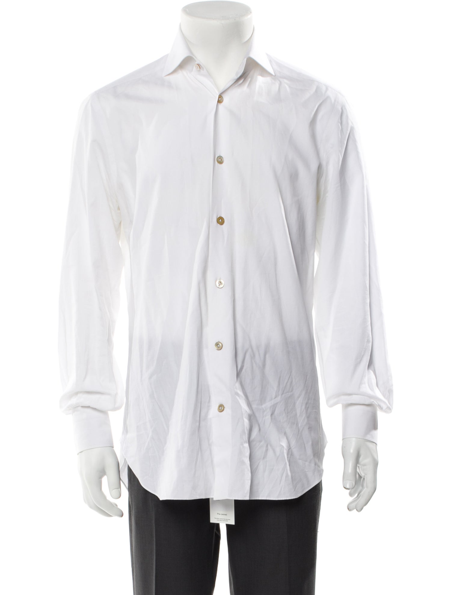 Kiton Long Sleeve Dress Shirt