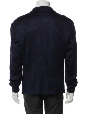 Kiton Wool Printed Blazer