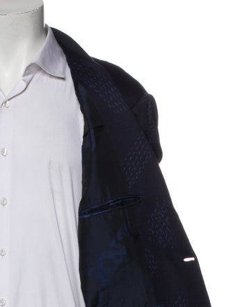 Kiton Wool Printed Blazer