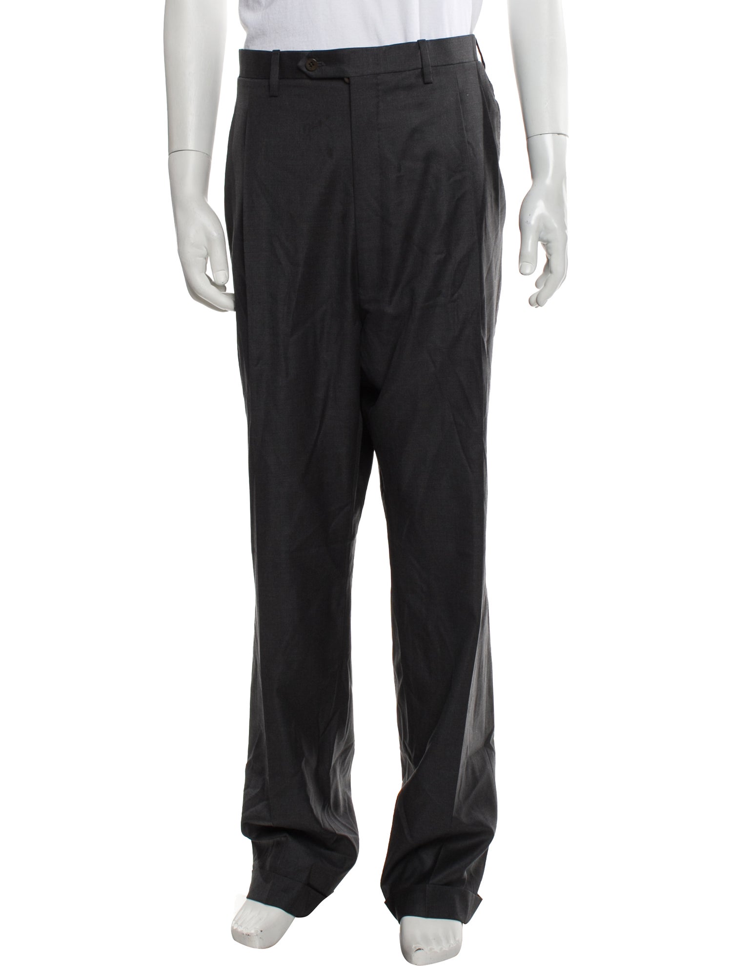 Kiton Wool Dress Pants