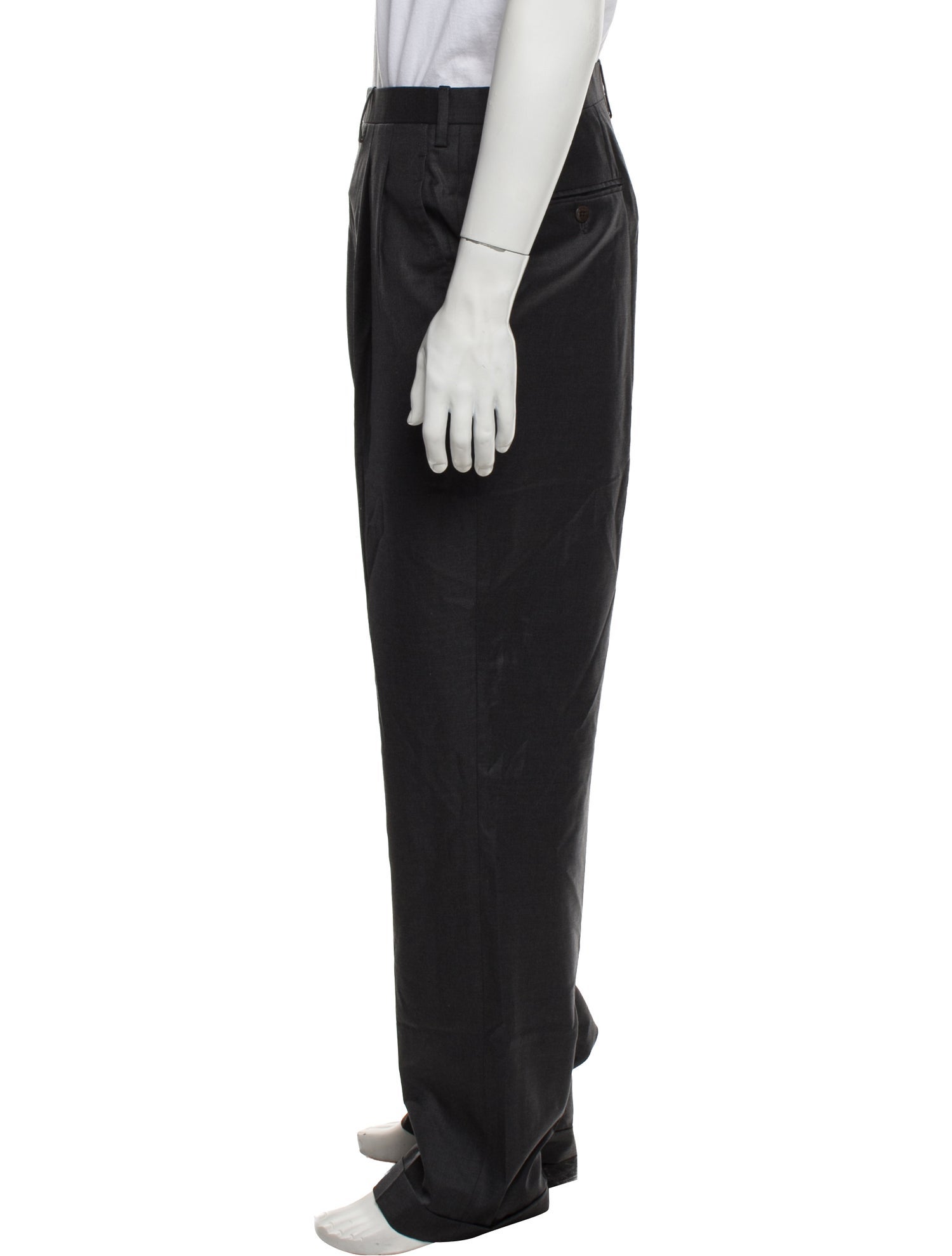 Kiton Wool Dress Pants