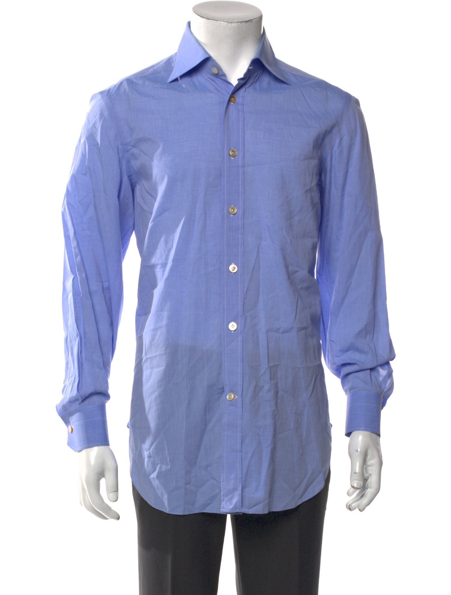 Kiton Long Sleeve Dress Shirt