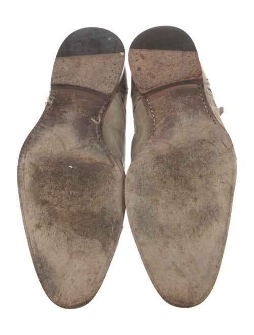 Kiton Suede Monk Straps