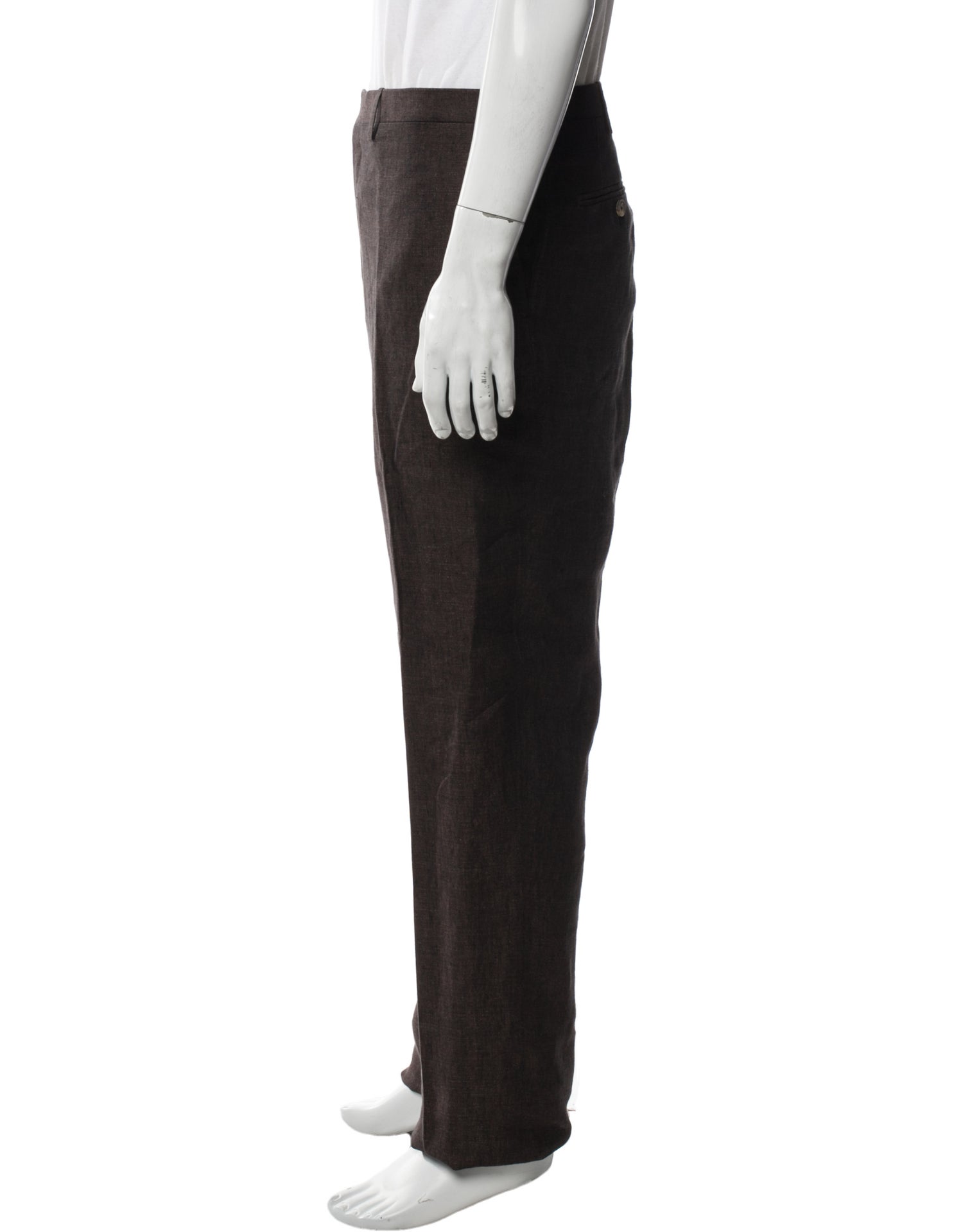 Kiton Linen Dress Pants