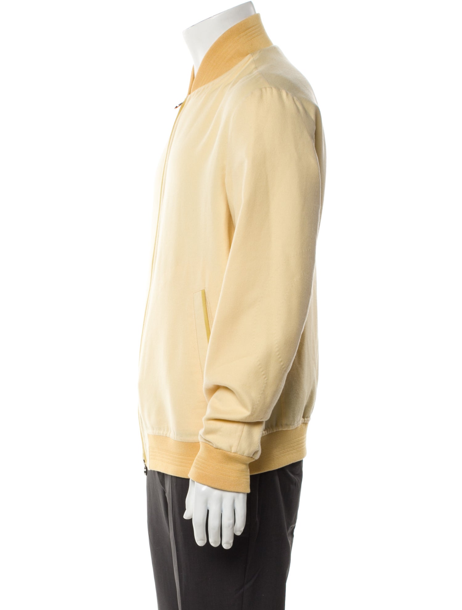 Kiton Cashmere Bomber Jacket