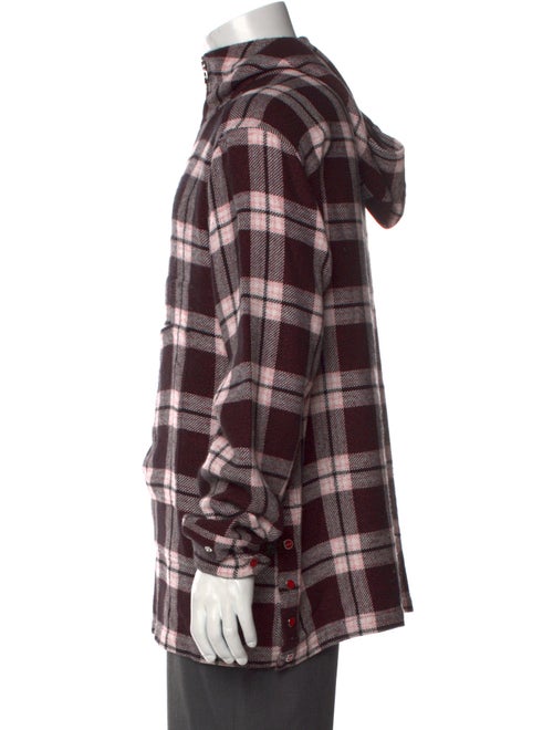 Kiton Cashmere Plaid Print Cardigan