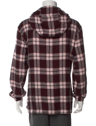 Kiton Cashmere Plaid Print Cardigan