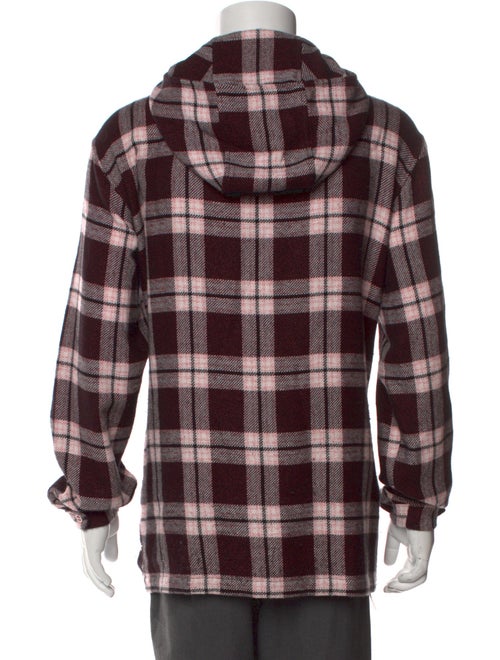Kiton Cashmere Plaid Print Cardigan