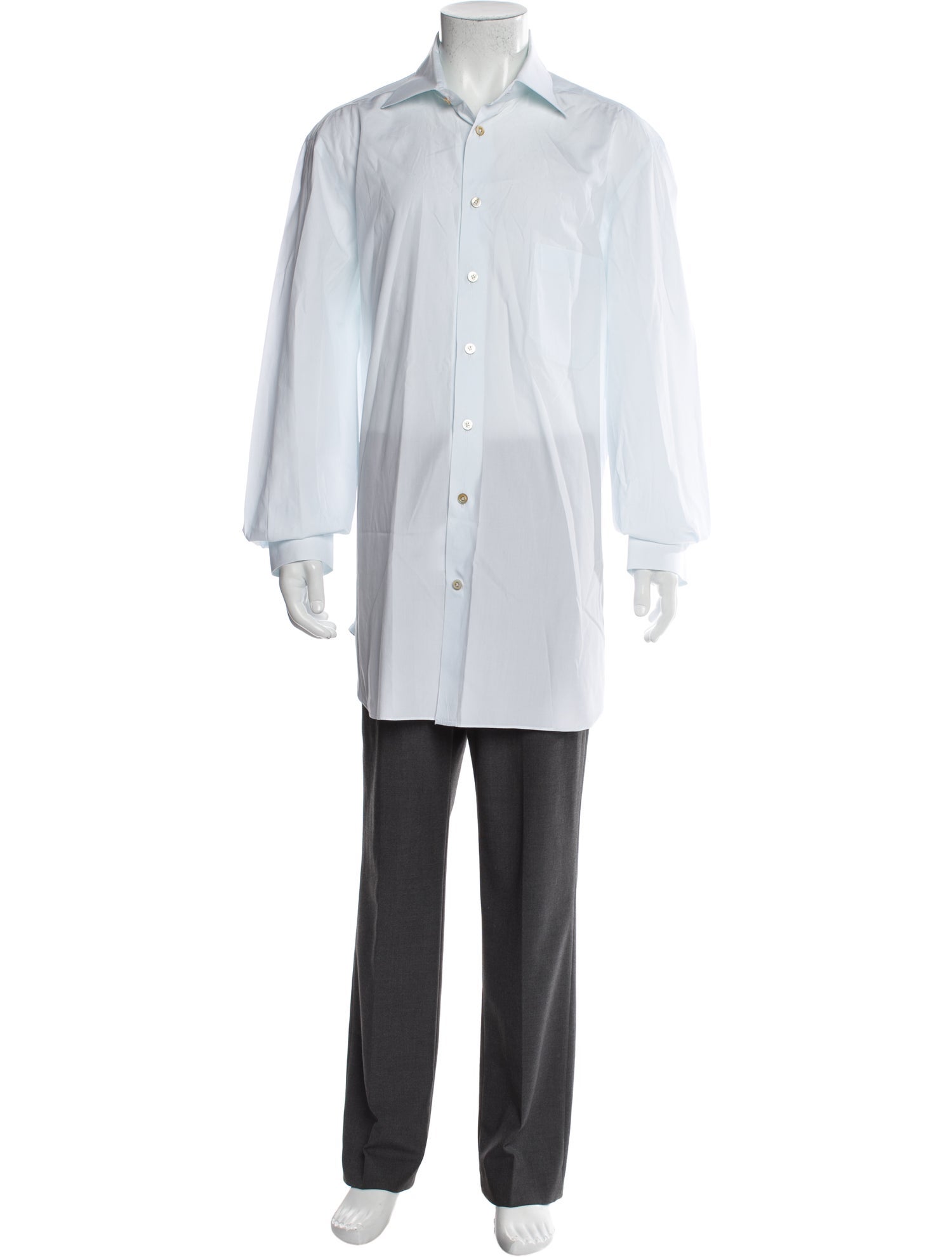 Kiton Long Sleeve Dress Shirt