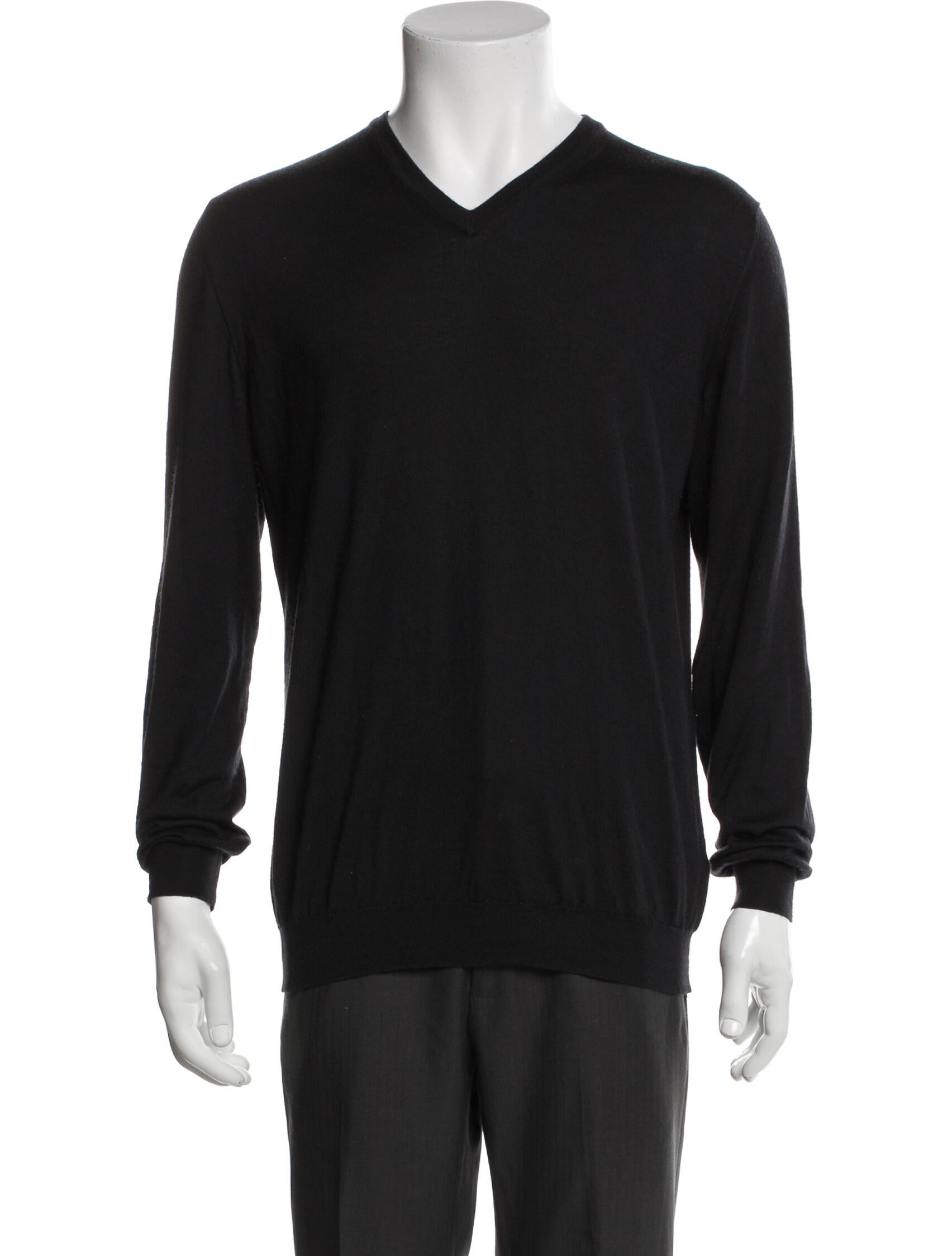 Kiton Cashmere V-Neck Pullover