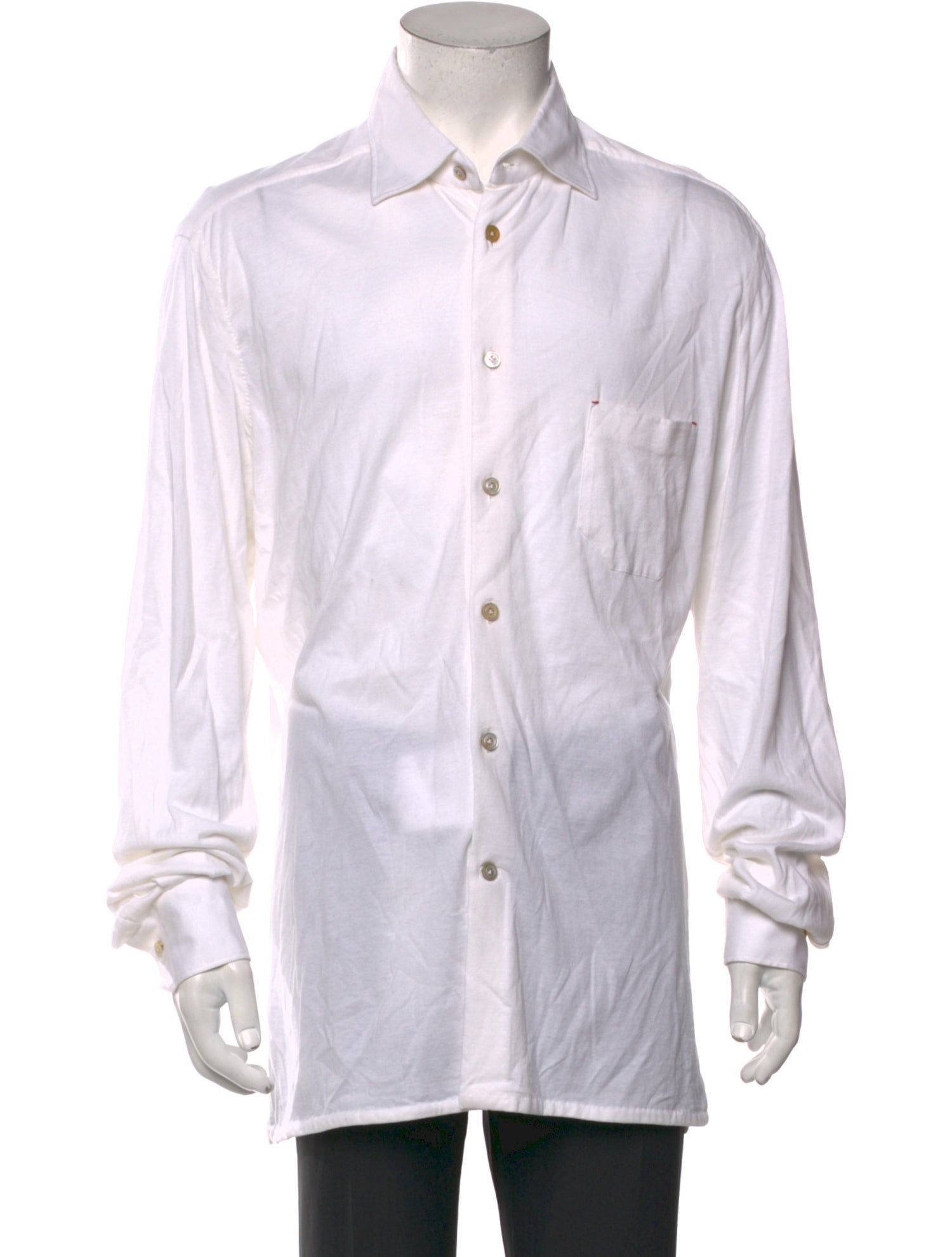 Kiton Long Sleeve Dress Shirt