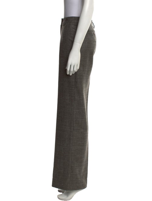 Kiton Virgin Wool Wide Leg Pants