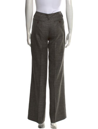 Kiton Virgin Wool Wide Leg Pants