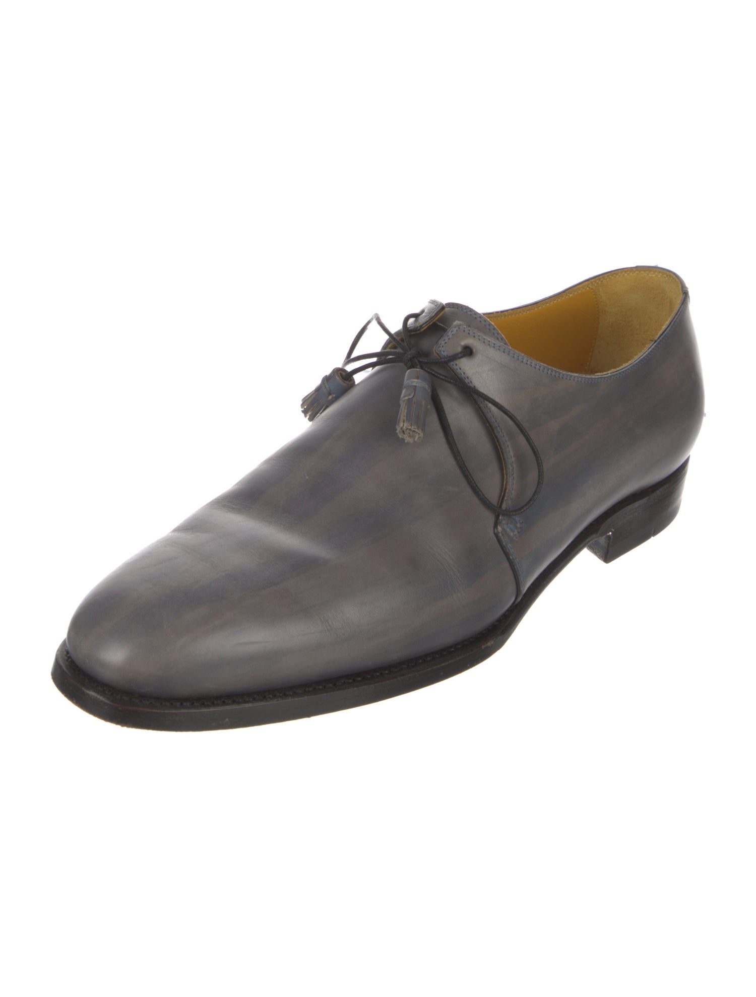 Kiton Leather Derby Shoes
