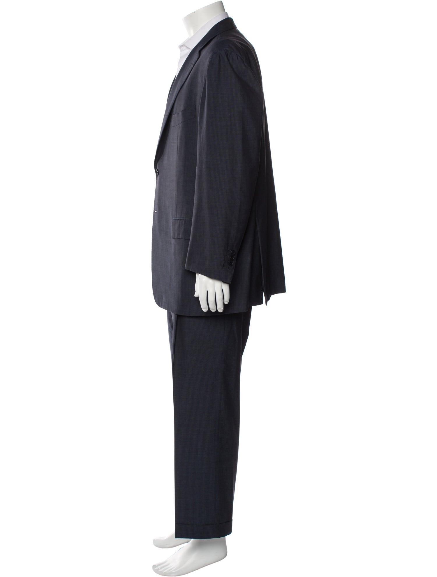 Kiton Wool Two-Piece Blazer