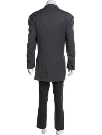 Kiton Wool Three-Piece Blazer