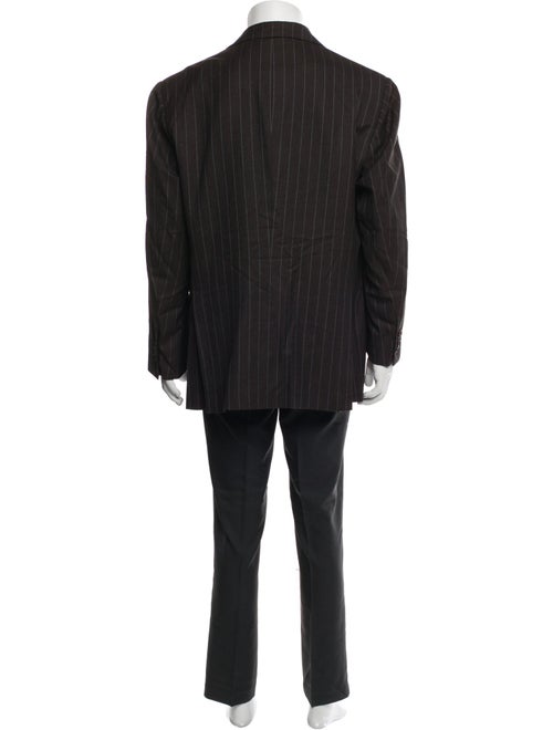 Kiton Wool Striped Blazer