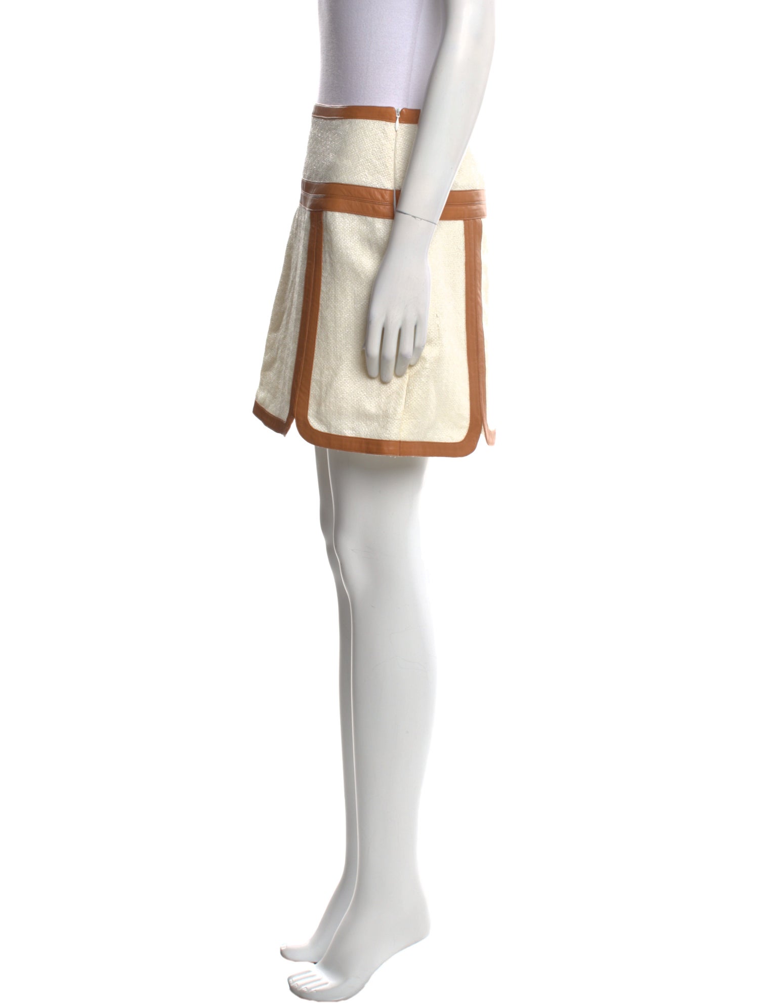 Kiton Nylon Mini Skirt