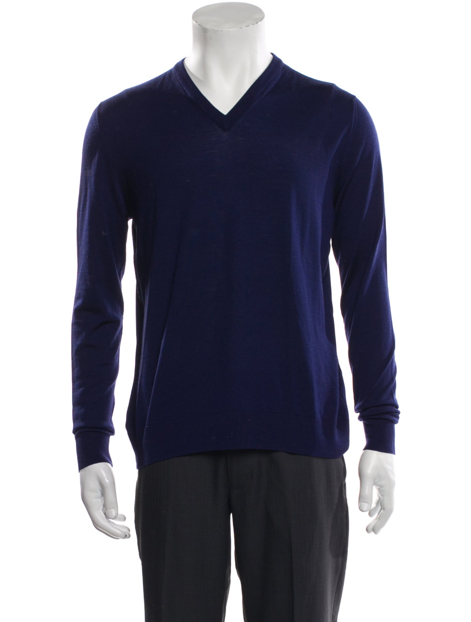 Kiton Wool V-Neck Pullover
