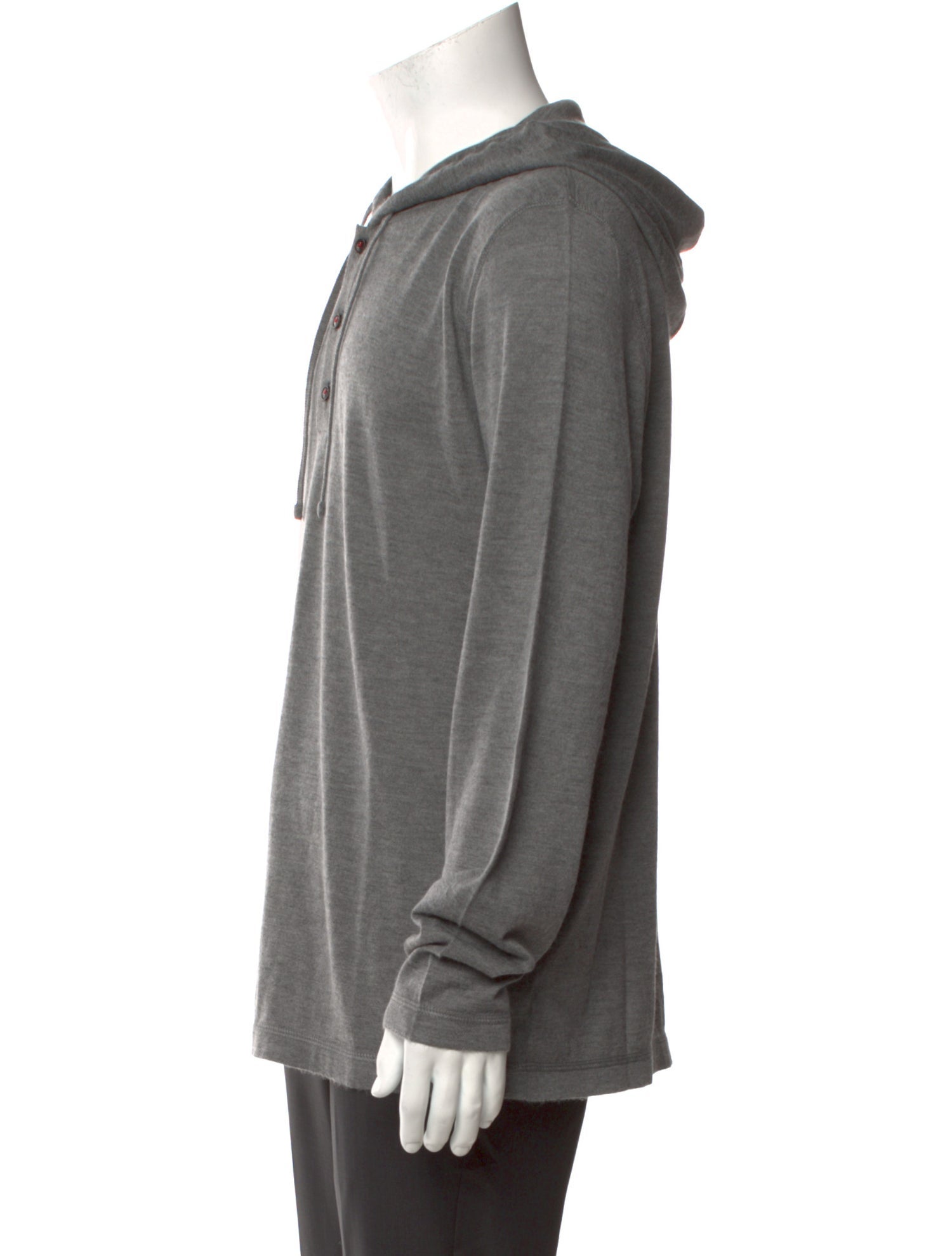 Kiton Cashmere Crew Neck Polo Sweater