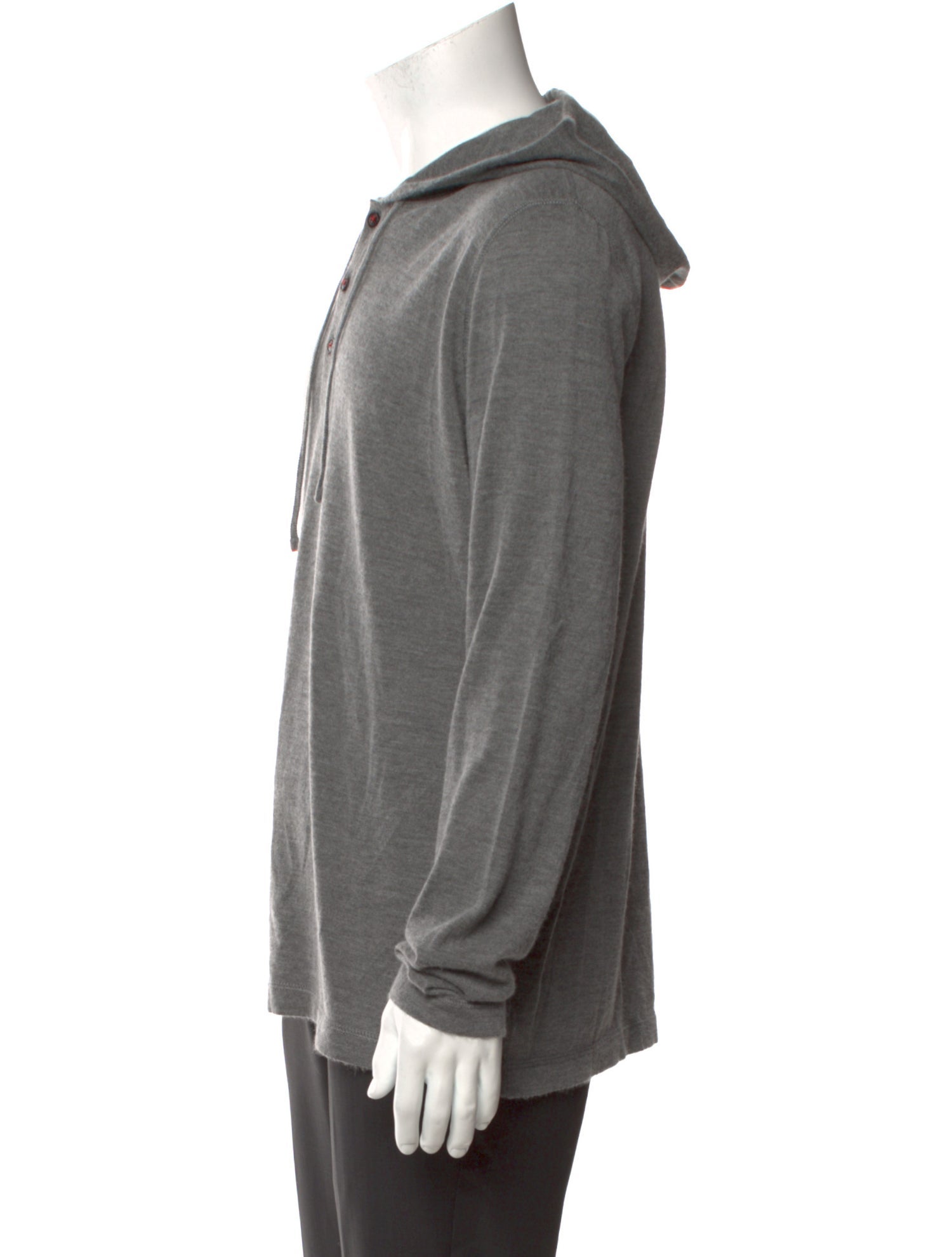 Kiton Cashmere Mock Neck Polo Sweater