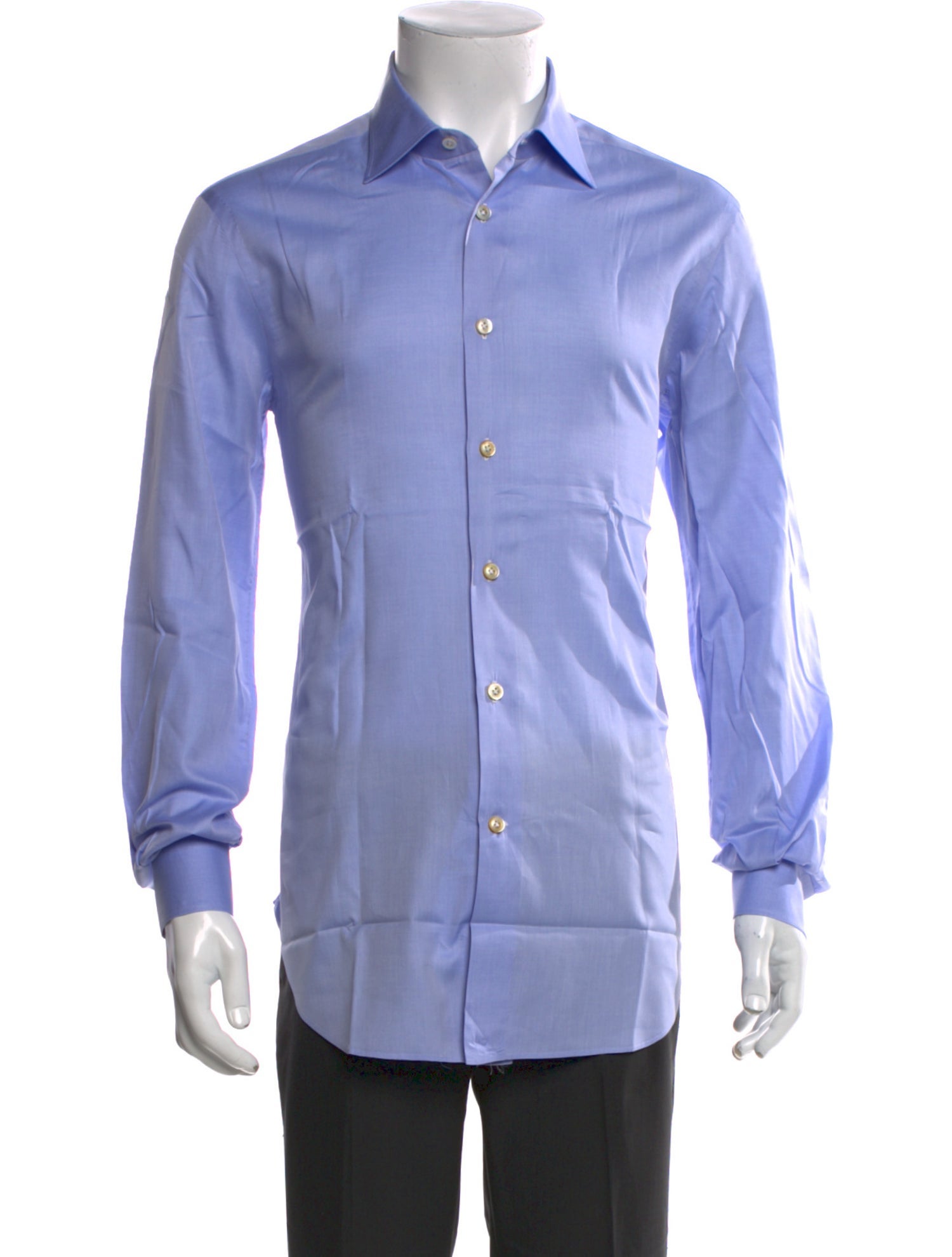 Kiton Long Sleeve Dress Shirt