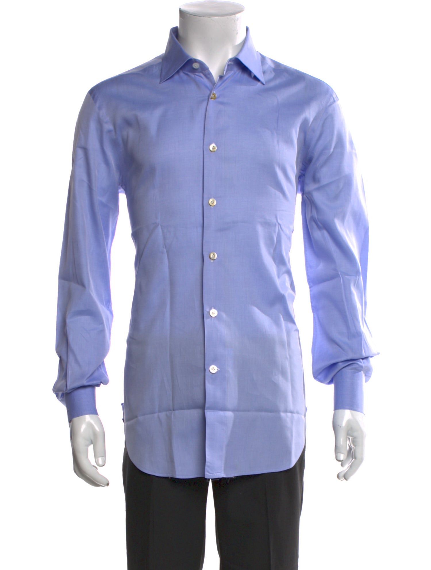 Kiton Long Sleeve Dress Shirt