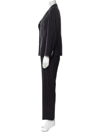 Kiton Wool Striped Pantsuit