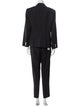 Kiton Wool Striped Pantsuit