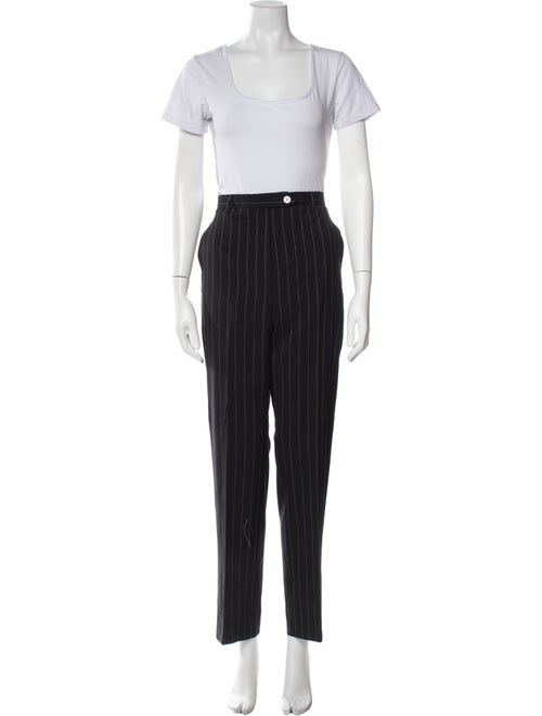 Kiton Wool Striped Pantsuit