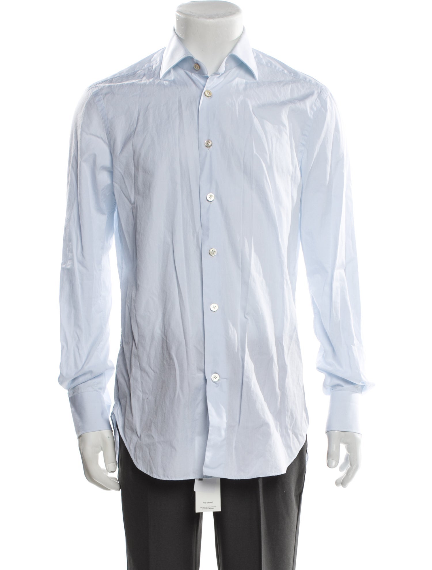 Kiton Long Sleeve Dress Shirt