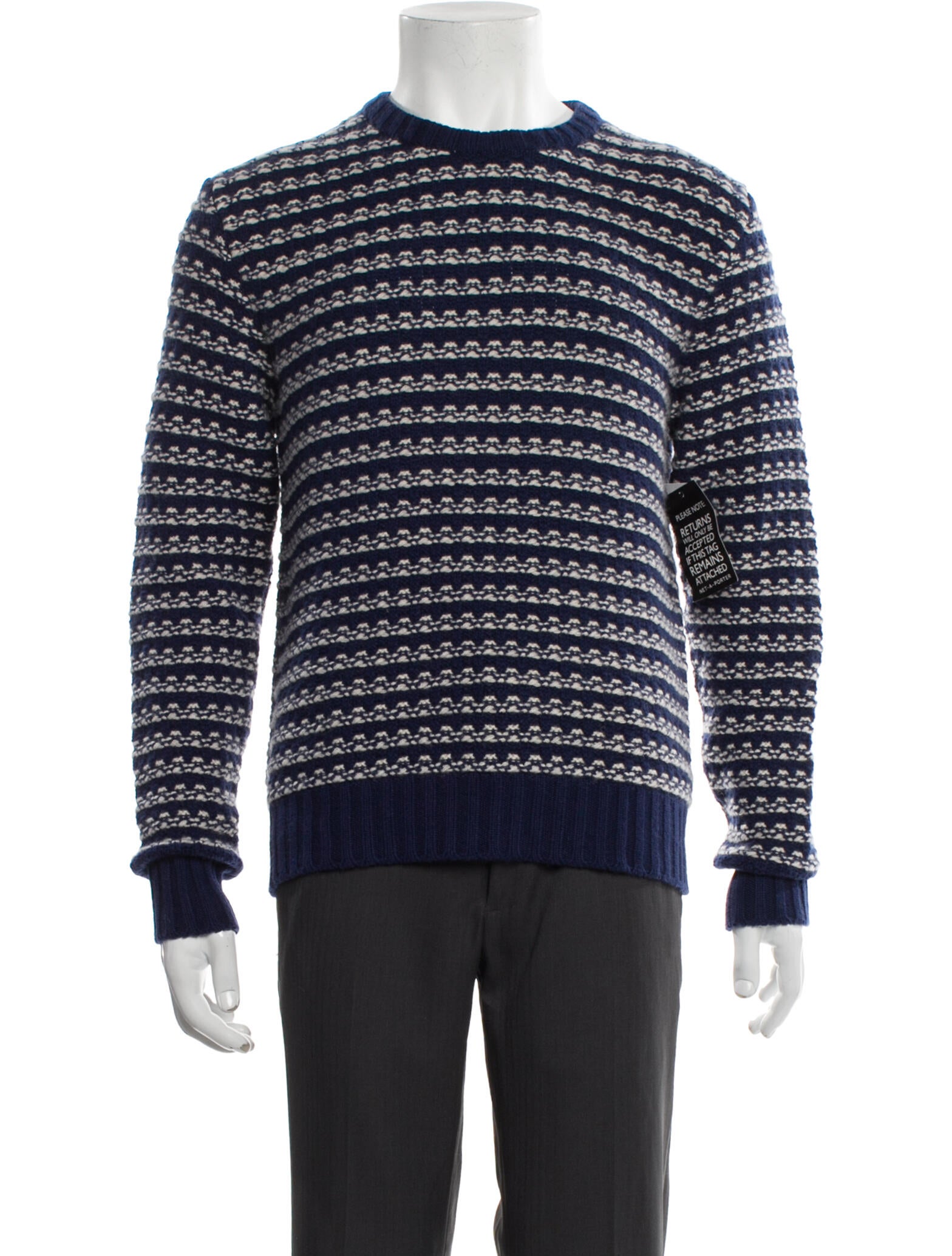 Kiton Cashmere Striped Pullover