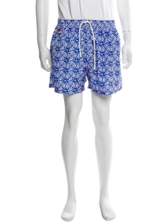 Kiton Printed Swim Trunks