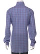 Kiton Plaid Print Long Sleeve Shirt