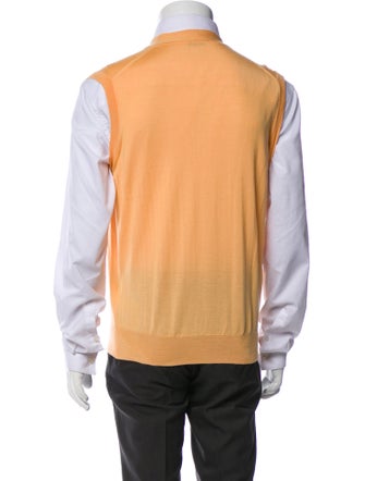 Kiton Cashmere V-Neck Sweater Vest