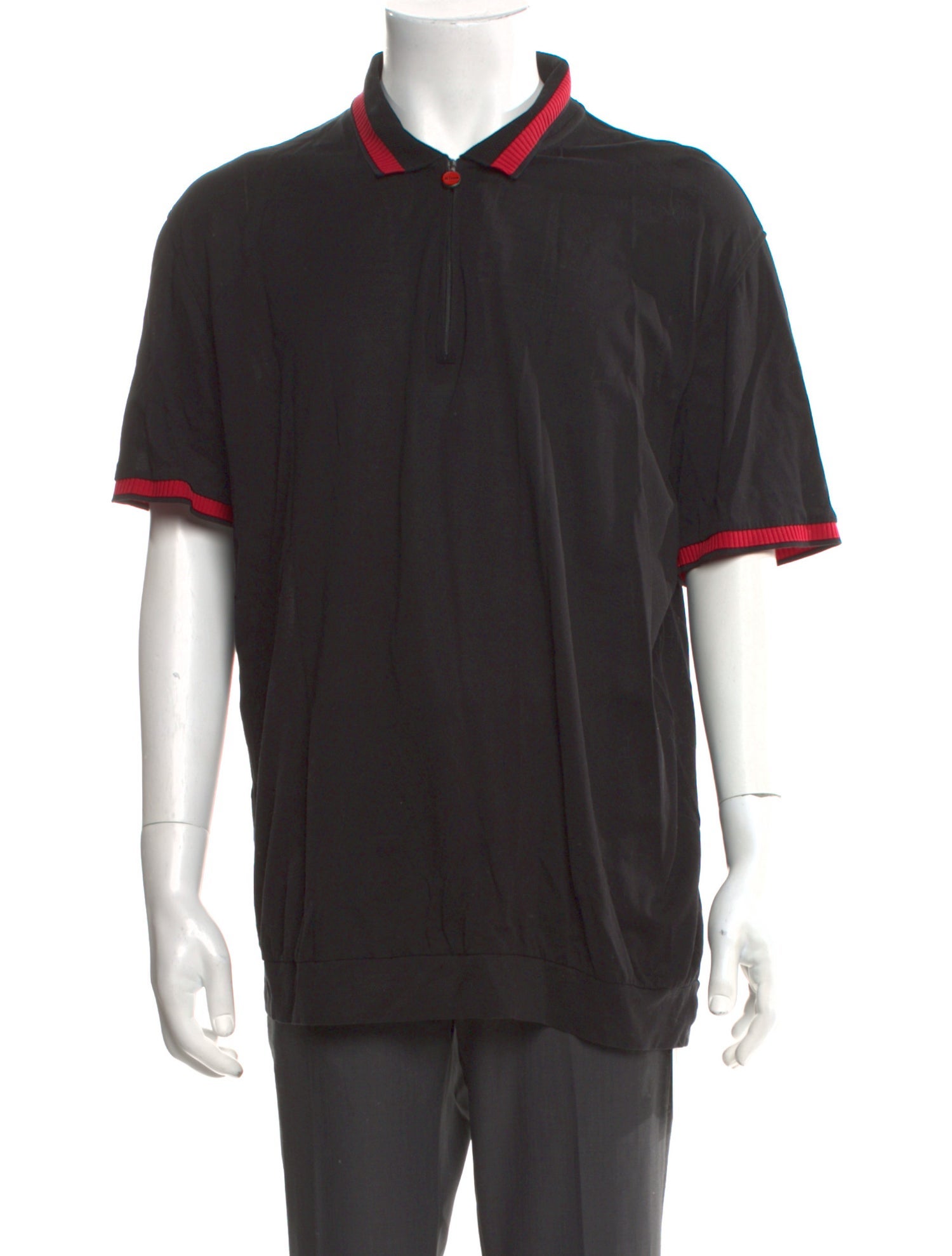 Kiton Striped Short Sleeve Shirt