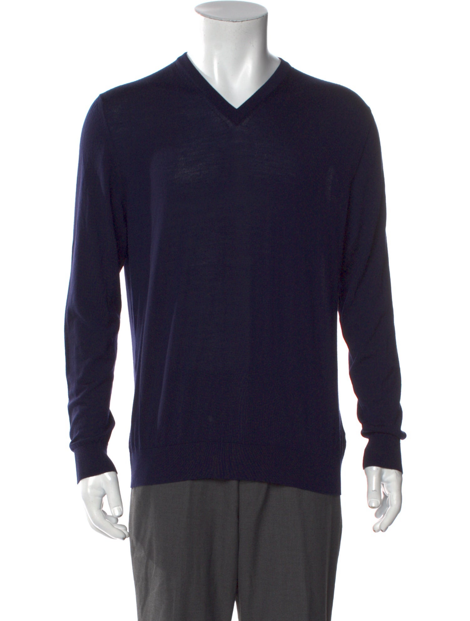 Kiton Wool V-Neck Pullover