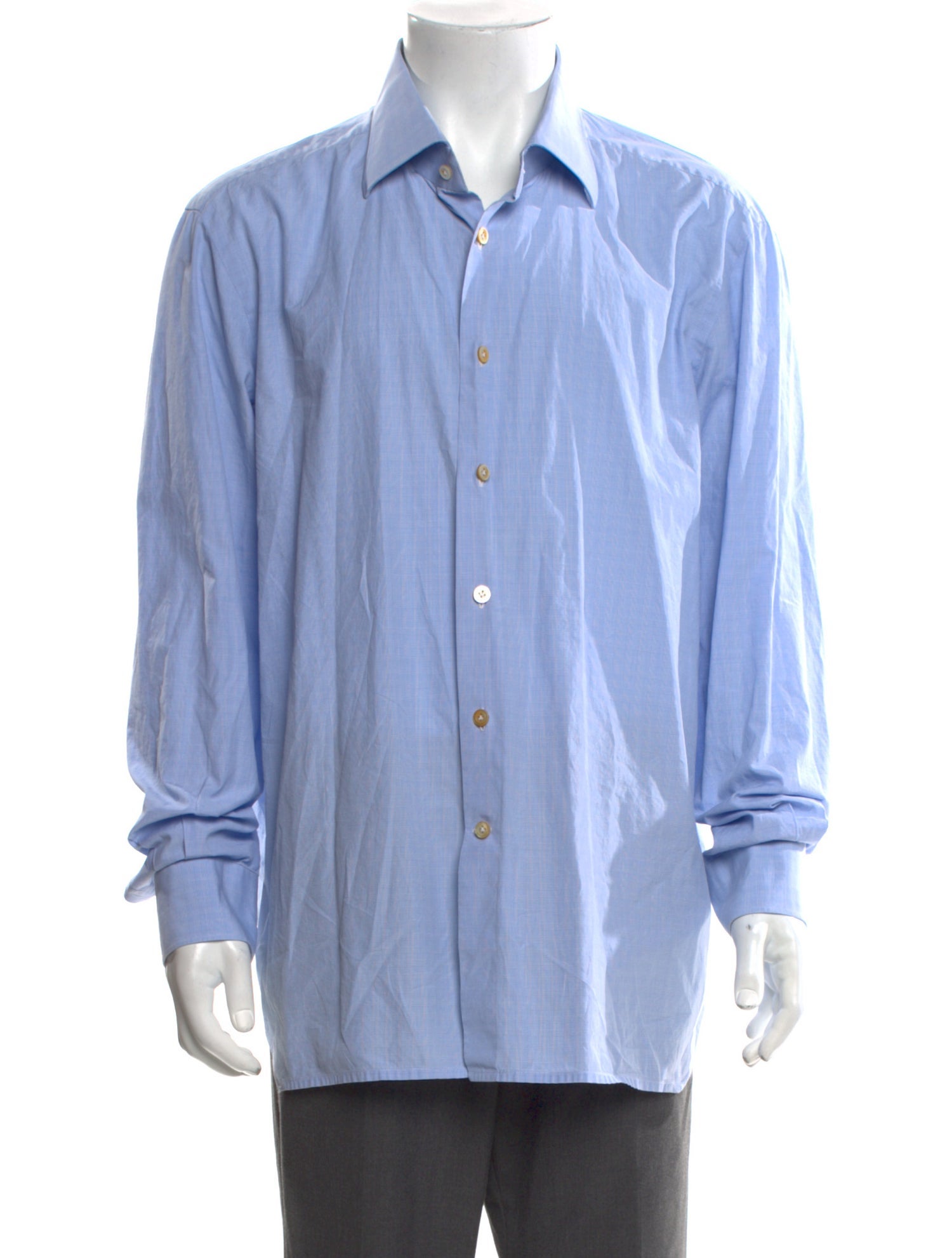 Kiton Long Sleeve Dress Shirt