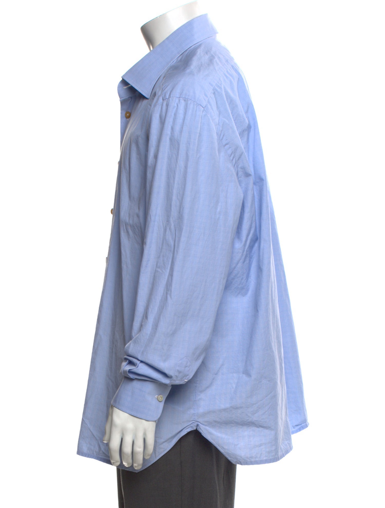 Kiton Long Sleeve Dress Shirt