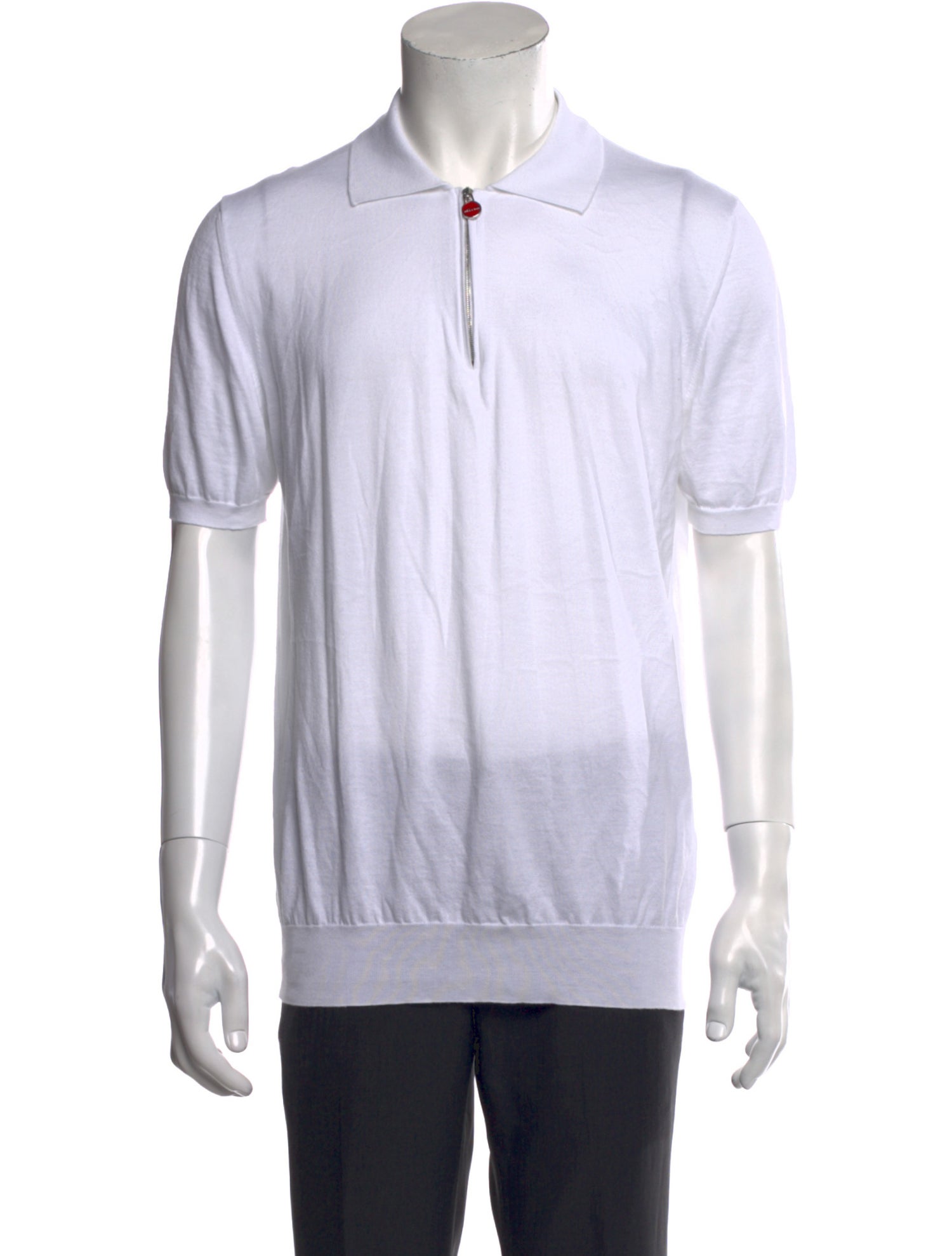 Kiton Collar Short Sleeve Polo Shirt